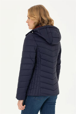 Женское темно-синее пальто Неожиданная скидка в корзине - U.s. polo assn фото 5