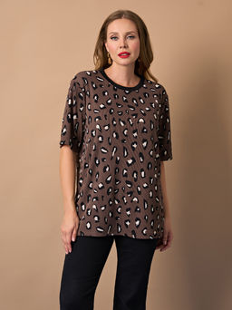 Футболка 0087-18а роскошное какао - Aquarell фото 5