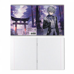 Цена за 5 шт. Тетрадь общая ученическая ErichKrause Manga, История, 48 листов, клетка, твин-лак  фото 2