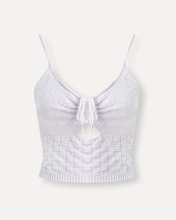 Вязаная блузка-топ - Incity фото 5