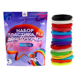 3D ручка Luazon, трафареты и 150 метров пластика комплекте, работа с ABS и PLA, хаки - Luazon home фото 8