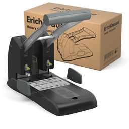 АКЦИЯ Цена за 1 шт. Дырокол мощный ErichKrause Classic до 150 листов, черный (в коробке по 1 шт.)