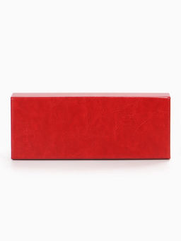 Футляр для очков на магните, 15.5×3.3×6 см, красный