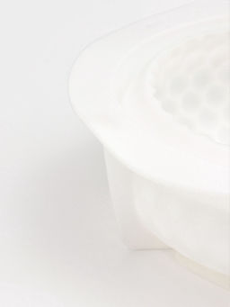 Форма для муссовых десертов и выпечки Доляна Снежная гора, силикон, 18,8?5,5 см, цвет белый  фото 5