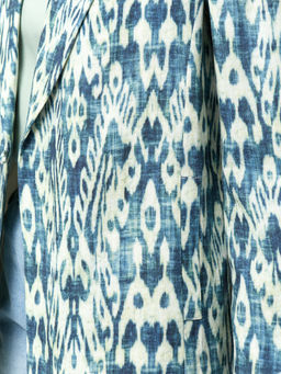 Жакет прямого кроя с принтом ЕМКА