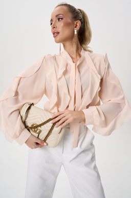 Рубашка Кристл (персиковый)