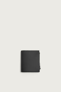 CARTERA MONEDERO ENGOMADO / Negro