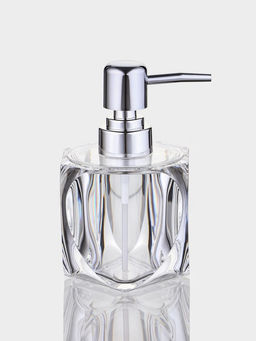 Дозатор для мыла «Хрусталь», 220 мл, пластик