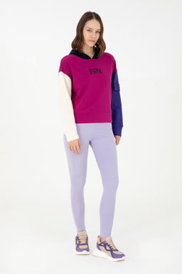 Женские сиреневые спортивные штаны Неожиданная скидка в корзине - U.s. polo assn фото 3