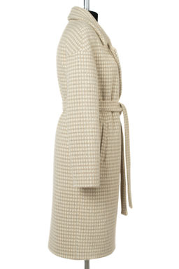 01-12116 Пальто женское демисезонное (пояс) - El podio фото 10