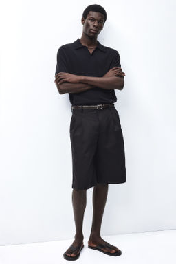 Polo en mezcla de seda Regular Fit - H&m фото 9
