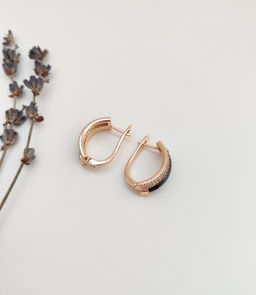 Серьги с керамикой