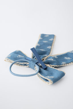 LAZO COLETERO PINZA BORDADOS / Azul - Zara фото 4