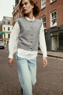 SOFT KNIT VEST - Zara фото 6