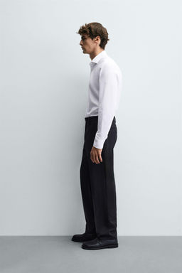 REGULAR FIT TEXTURED SHIRT - Zara фото 4