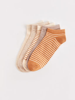 ?izgili Kad?n Patik ?orap 5li