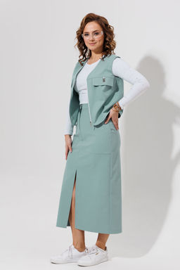 Платье Galean Style 814.1 бежевый фото 252