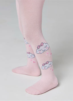 БРЕСТСКИЕ 3280 BABY КОЛГОТКИ ДЕТСКИЕ (рисунок) БЛ.РОЗОВЫЙ - Conte elegant фото 3