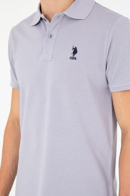 Мужская серая базовая футболка - U.s. polo assn фото 7