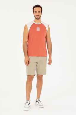 U. S. Polo Assn / Мужская футболка с пудрой - U.s. polo assn фото 4