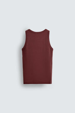 RIBBED TANK TOP - Zara фото 8