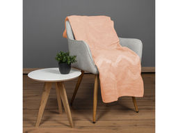 3с409.451ж1 Молния (неж.оранжевый) Плед 180х200 см