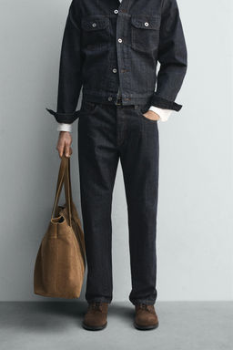 LIMITED EDITION RELAXED STRAIGHT-LEG JEANS - Zara фото 2