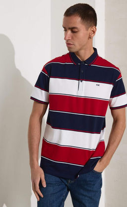 Футболка-поло F411-07-5199 red - Fine joyce фото 7