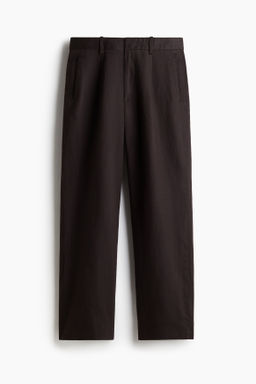 Pantal?n en mezcla de lino Relaxed Fit - H&m фото 4