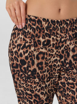 Бриджи домашние женские с леопардовым принтом - Mark formelle фото 4