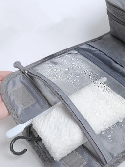 Sunflower Косметичка дорожная 01 B Travel Wash Bag, серый  фото 3