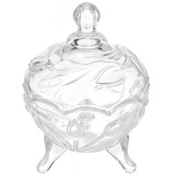 Конфетница d-14,3 см, h-18,5 см в уп, арт. TG001-2