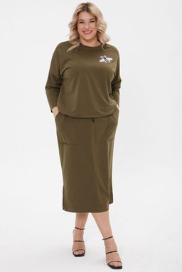 Костюм Luxury Moda 1232 зеленый