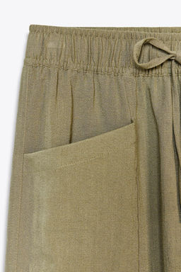 RUSTIC TROUSERS WITH ELASTIC WAIST - Zara фото 8