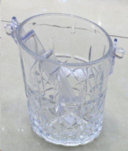 Ведерко для льда с щипцами / CTY-17 /уп 24/