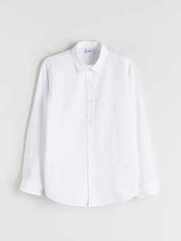 Basic Uzun Kollu Erkek ?ocuk G?mlek