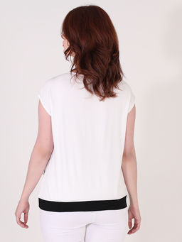 Блузка без рукавов - Almond фото 3