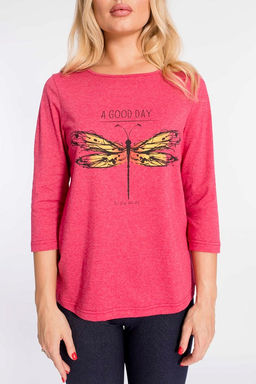 Футболка М319114Прф Фуксия 2 - Елена фото 6