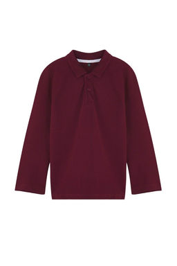 Beyaz 3lu Paket Unisex Mevsimlik Polo Yaka Uzun Kollu Orme T-Shirt TKDAW25TS00004 - Trendyolmilla фото 19