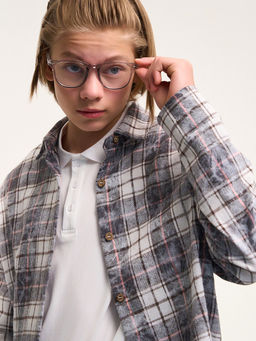 Рубашка серый CN25113FL1 - Nota bene фото 8