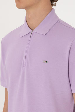 Erkek Regular Fit Fermuarl_ Lila Ti__rt Sepette S_rpriz _ndirim - U.s. polo assn фото 7