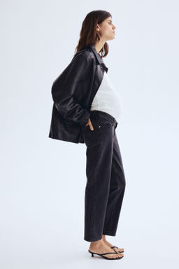 MAMA Before & After Straight Low Ankle Jeans - H&m фото 6