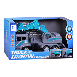 Машина "Грузовик экскаватор" в коробке