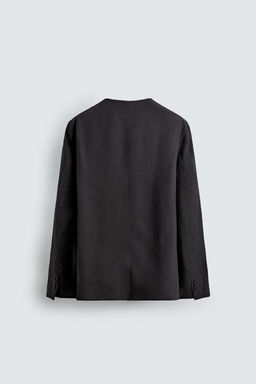 PANTAL?N PLIEGUES TRAJE RELAXED FIT / Beige claro - Zara фото 8