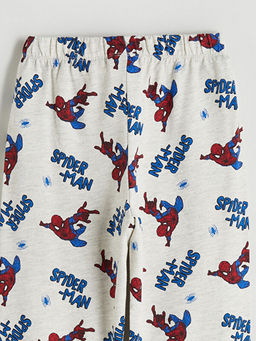 Beli Lastikli Spider-Man Bask?l? Erkek ?ocuk Pijama Alt