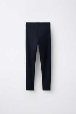 LEGGING RIB ETIQUETA / Marino - Zara фото 2