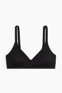 Top de bikini triangular con relleno