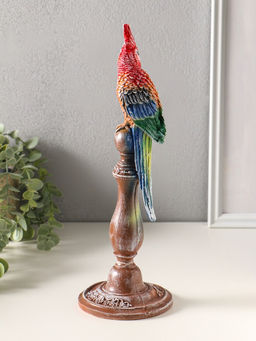 Фигура полистоун «Попугай», 33×12×12 см