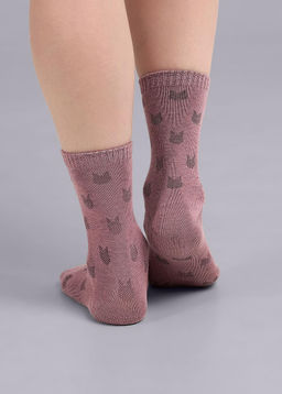 (CLE) C4423 носки дет. Дарк ажур