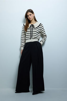 Wide Leg Geni_ Bol Pa_a Pantolon